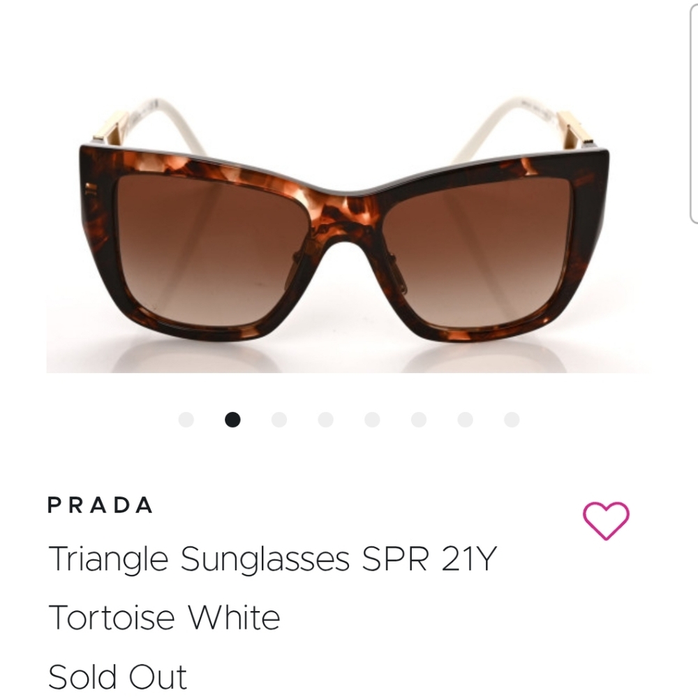 Prada Sunglasses With Original Case Like New!!!!!